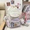 Schultasche süße Sternkatze Mittelschüler Schultasche Oberschule große Kapazität Schülerrucksack klein frisch Mädchen Schmerzbeutel Babytasche