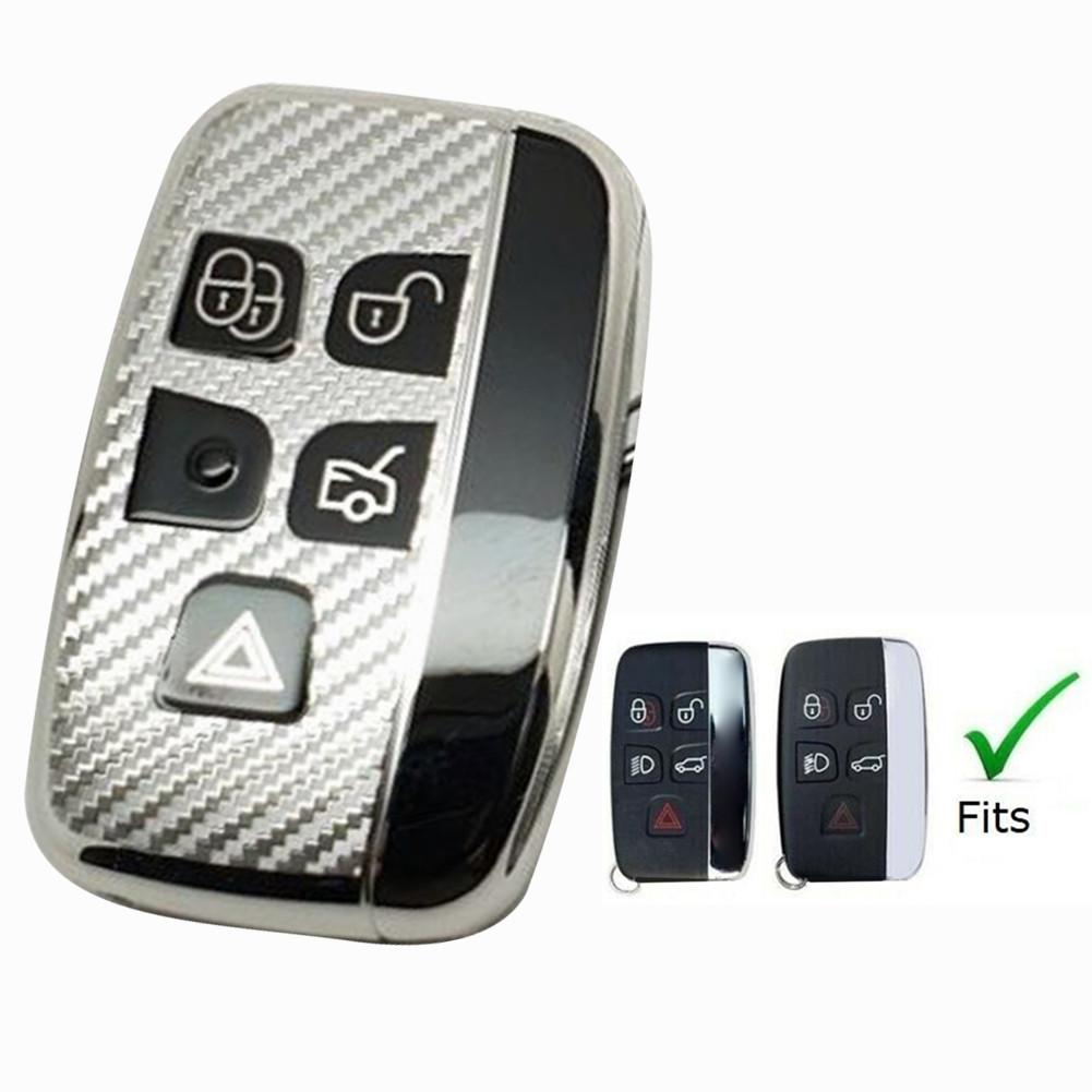 XMSCN TPU Key Fob Cover for Defender Discovery Evoque LR4 Range Rover Sport, TPU Key Fob Case for JAGUAR F-PACE F-TYPE XE XF XFR XJ Accessories with XMSCN TPU Key Fob Cover for Defender Discovery Evoque LR4 Range Rover Sport, TPU Key Fob Case for JAGUAR F-PACE F-TYPE XE XF XFR XJ Accessories with