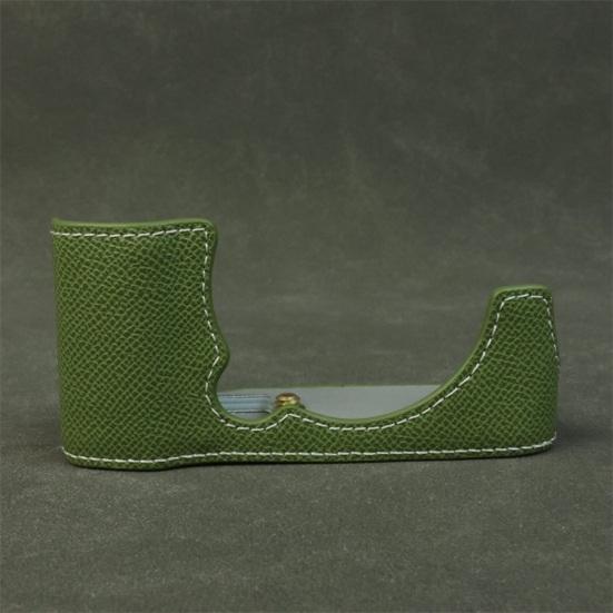 X-M5 Camera Half Case Faux Leather Half-body Protective Cover Scratch Dust Protection Camera Cover for Fujifilm X-M5