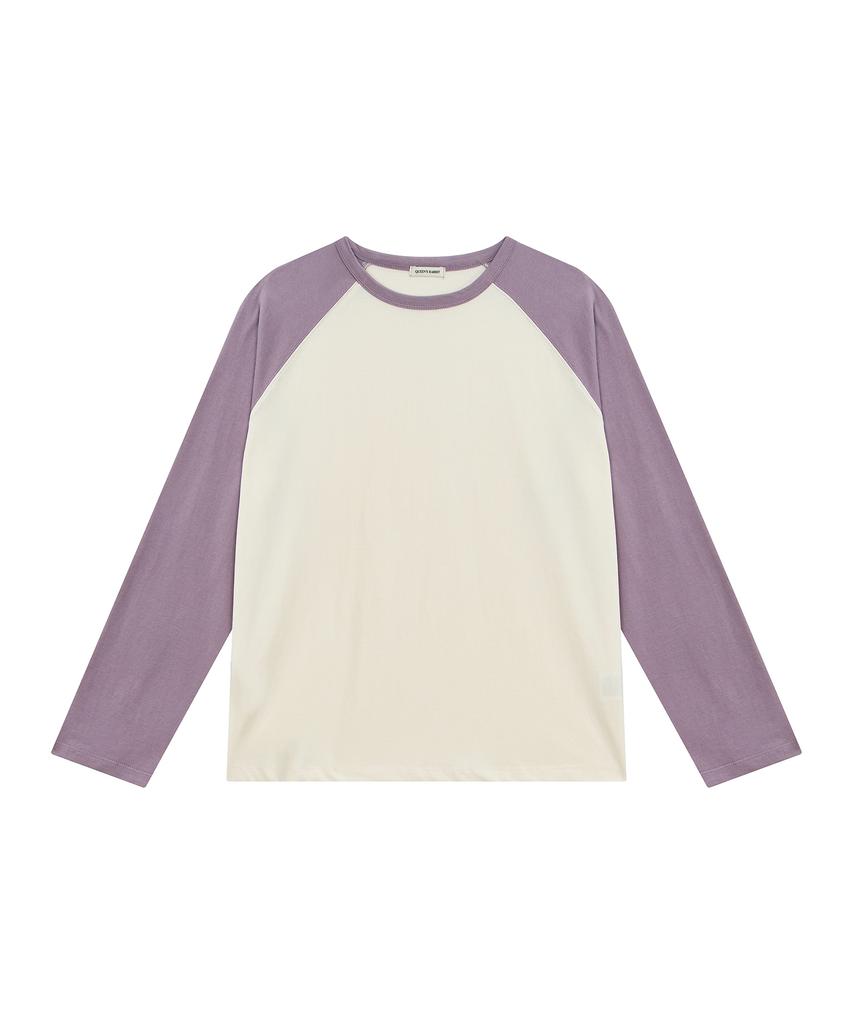 Q'SRB Contrast Raglan Sleeve T-Shirt