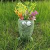 Animal Plant Pot, Animal-Shaped Resin Planter, Weather Resistant Matte Texture Plant Container for Outdoor Indoor Decor