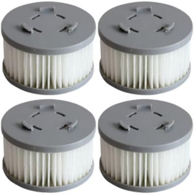 Lot de 4 Filtres Aspirateur Plastique Accessoires Aspirateur Pièce de Rechange Aspirateur pour JV85Pro H9Pro