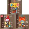 Baby Bedroom Baby Mobile With Plush Monkey Wind Chime For Crib Decor