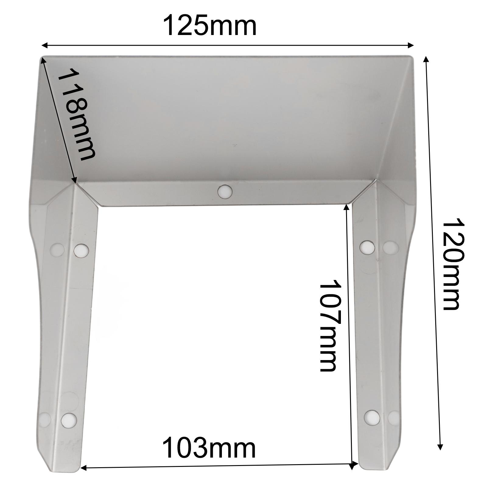 

Stainless Steel Doorbell Cover Waterproof Switch Protector Pet Friendly 125mm
