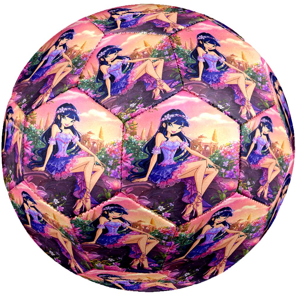 Pallone da Calcio Winx Club Taglia 5, Adatto per Partite Indoor e Outdoor, un Regalo Adatto a Tutti.