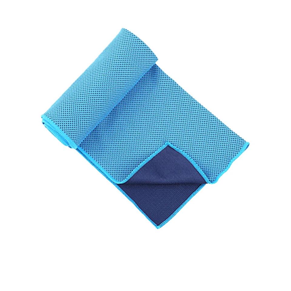 Portátil Mini Silica Gel Set, Toalha Fria, Fibra De Poliéster, Toalha De Resfriamento AO Ar Livre, Fitness Sports, Ginásio, Corr