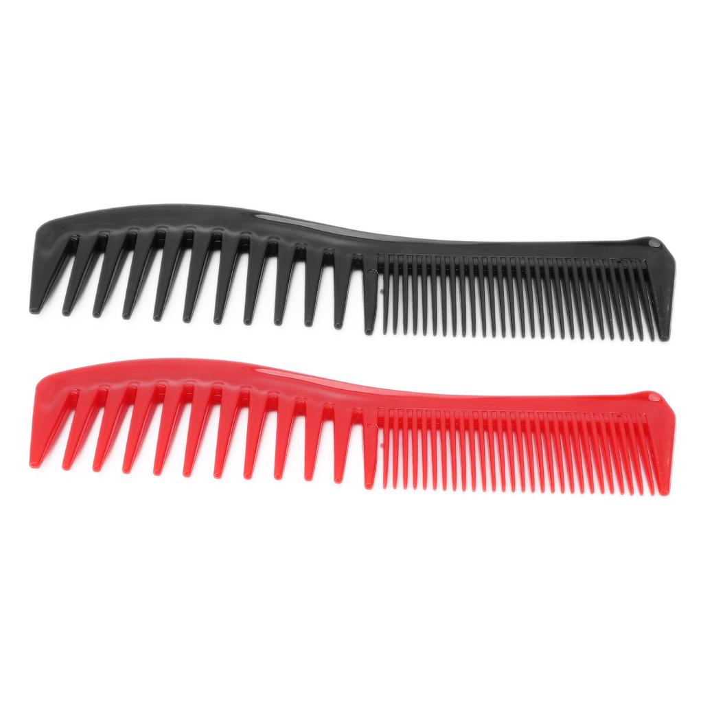 Detangling Hair Comb Portable Home Salon Fine Wide Tooth Styling Comb Hairdressing Tool