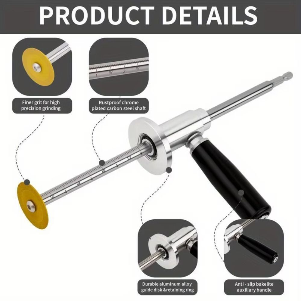 Grit Cutting Wheel Inside PVC Pipe Cutter Stainless Steel Pipe Cutting Tool Inside Cutting
