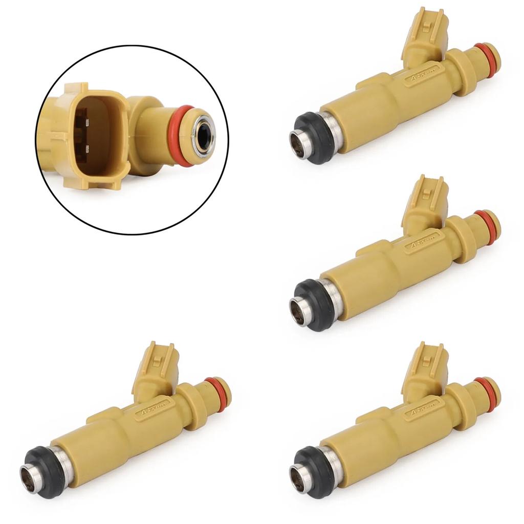 4 stk drivstoffinjektorer 23250-22030 Passer til Toyota 2ZZ-GE Corolla Celica Lotus 99-08