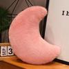 Pink Color Soft Pillow Moon Pattern Star Keychain New Stuffed Pillow  for Birthday