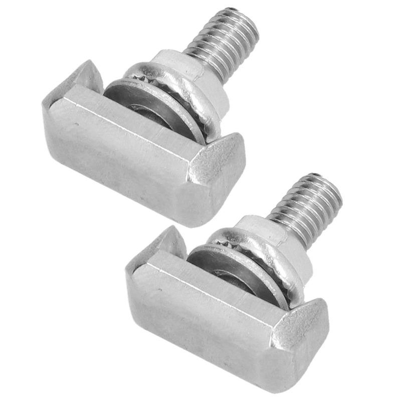 2pcs 19116852 Car Battery Terminal T- Stainless Steel 19116852 Replacement for Chevrolet 64740 Battery Cable  6X0915138