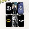 B-Batmans Wallpaper B-Bats Man Silicone Cover for Xiaomi Redmi 15 15C A4 A5 9A 9C NFC Note 9 8 9T 9Pro Coque Phone Case