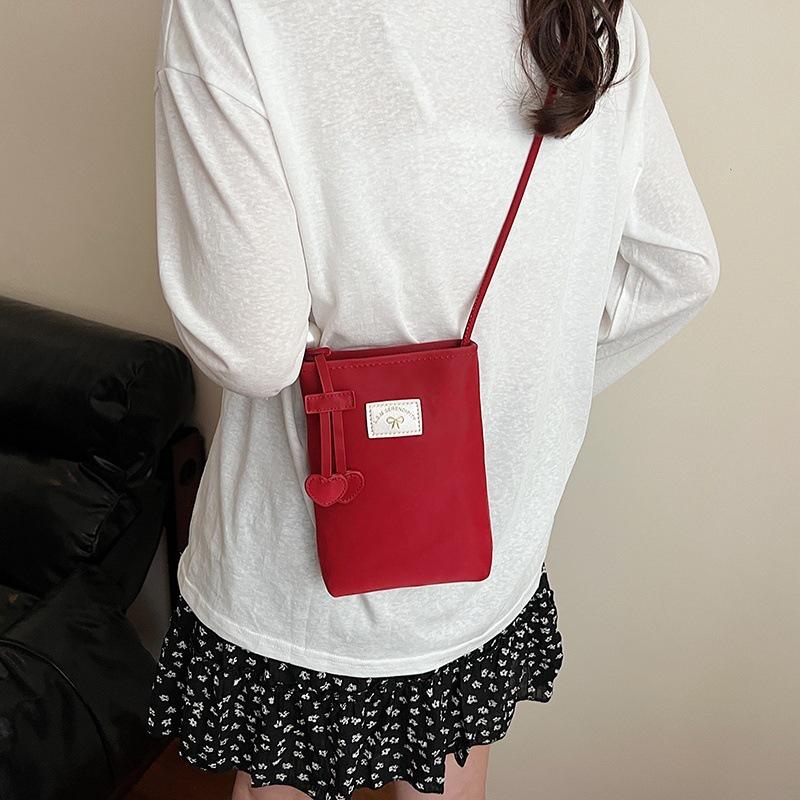 2025 Minimalist Korean Crossbody Phone Bag - Lightweight, Versatile, Small Square Design