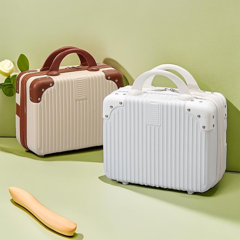 Personalisierter 14-Zoll Mini-Make-up-Koffer mit Zahlenschloss für Reisen