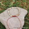 Bohemian Natural Agate Bead Adjustable Bracelet