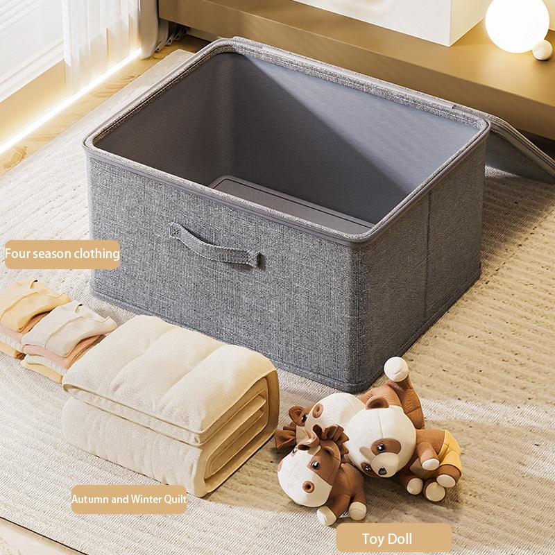 Extra Large Zipper Storage Box, Large Capacity Foldable Blanket Storage Bag, Wardrobe Storage, Underwear Storage Box