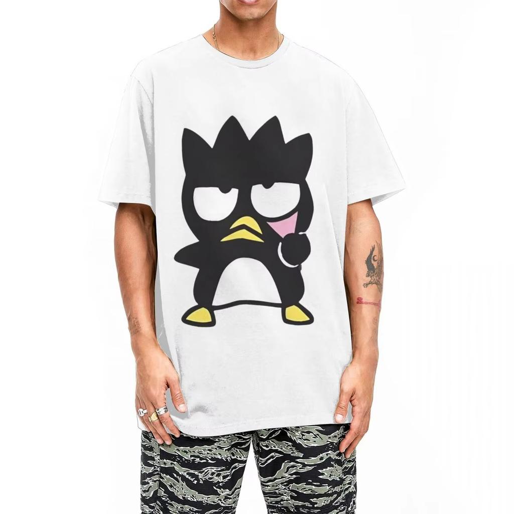 Penguin Anime  for Men Women T Shirts Tee Shirt Short Sleeve Round Neck T-Shirt 100% Cotton Birthday Present Clothing
