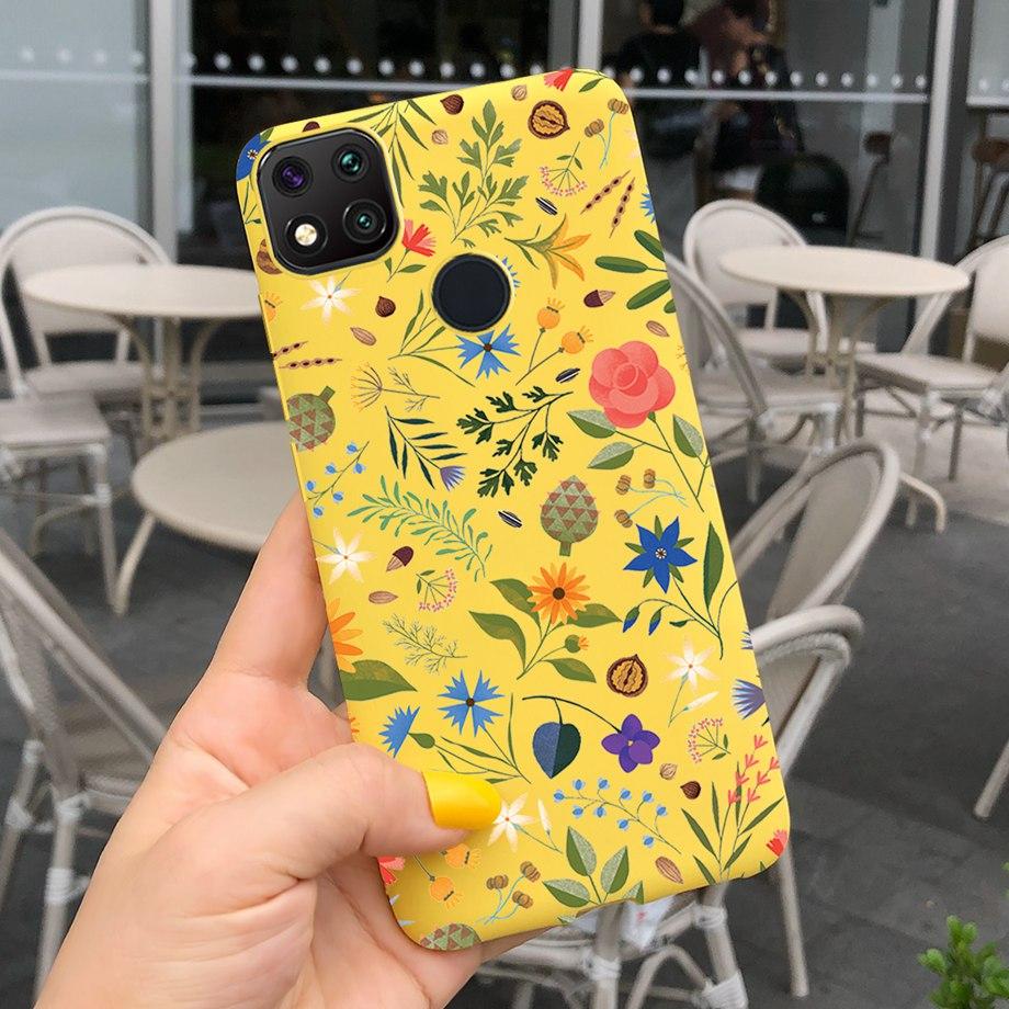 Cases For Redmi 9C Case Xiaomi Redmi 9C NFC Phone Cover Soft Phone Case Shockproof Bumper Redmi9c 9 C Xiomi Silicoen SOFT Coque