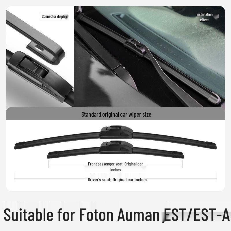 Ouman EST Frameless Wiper Blades: Comprehensive Accessories for Trucks & E-Cars