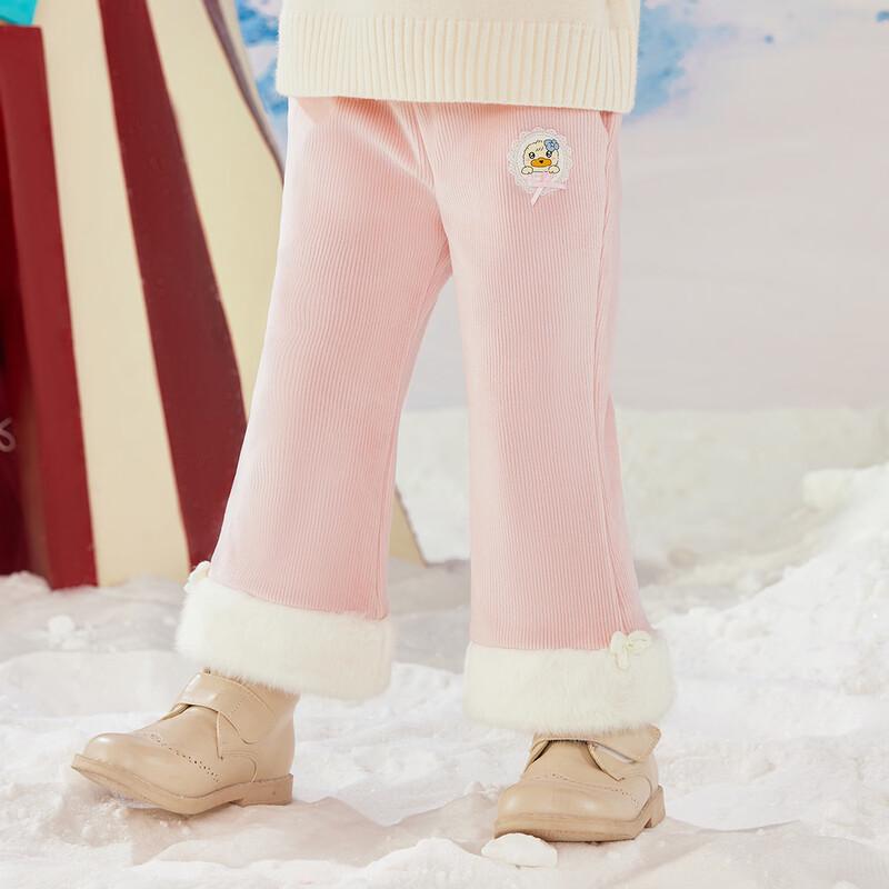 B.Duck Girls  Winter Warm Corduroy Pants 130cm