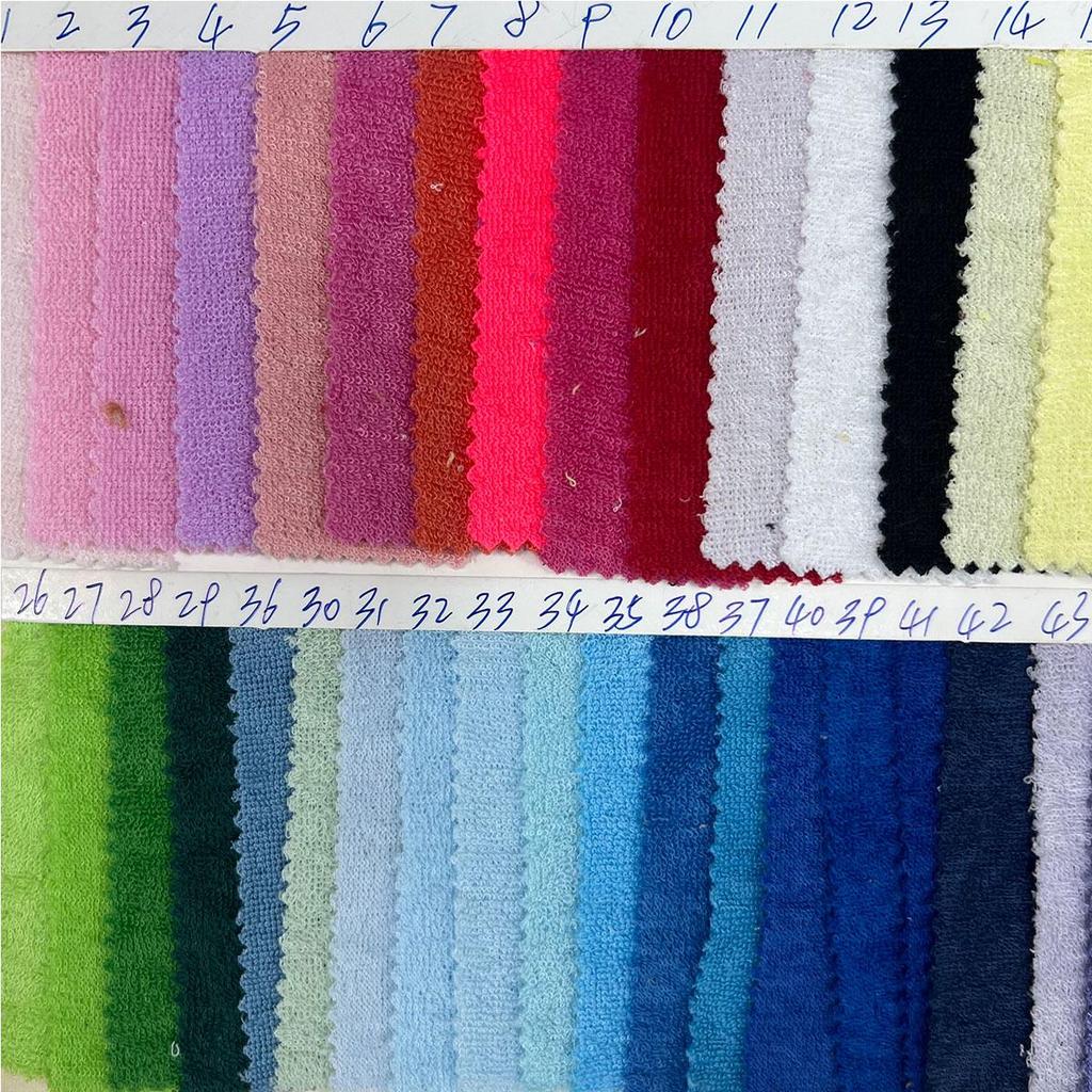 Éponge Polyester: Léger, Doux, Séchage Rapide, Inaltérable, Boucle à Fibre Courte Simple Face