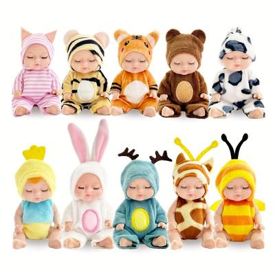 Wiedergeburtspuppe Schlafmädchen Prinzessin Schlafende Kinder Spielzeug Geschenkbox Puppe