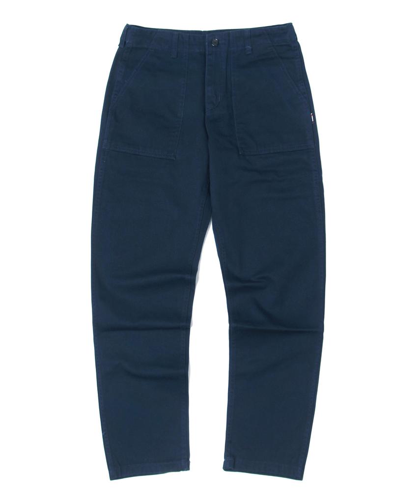 Leideun Heavy Fatigue Pants-Navy