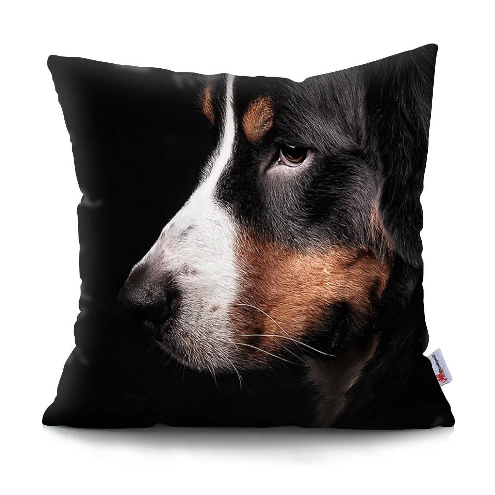 Cute Dog Animal Decorative Pillowcase Living Room Office Ornaments Home Pillowcase