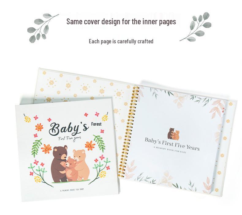 Cross-border Baby Growth Record: Photo Diary & Children's Notebook