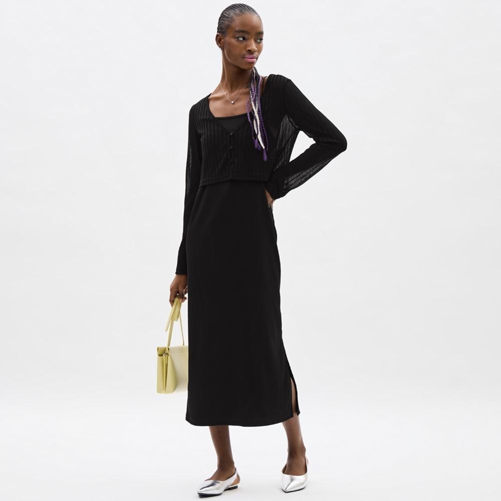 

Двухсекционное платье-бретелька GU by Uniqlo