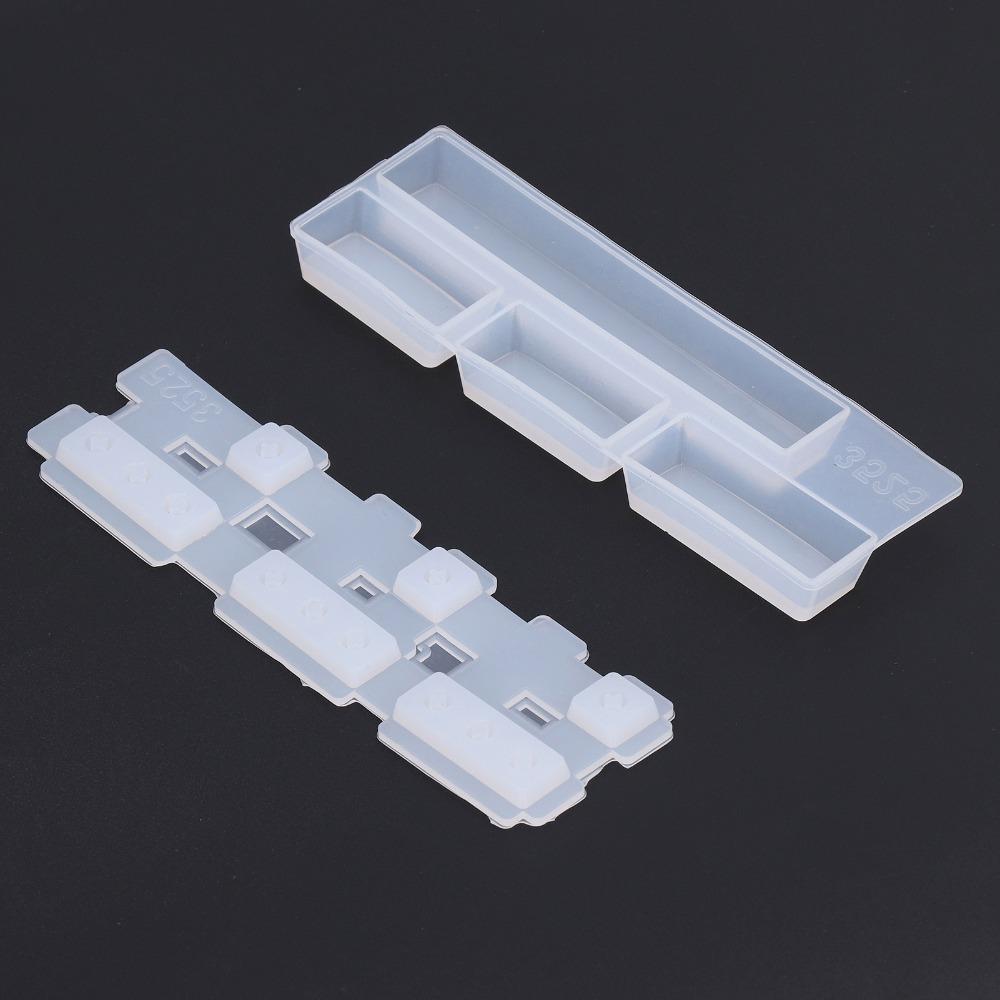 White Silicone Keycap Mould Bright Surfaces DIY Silicone Keycap Mould Mechanical Keyboard