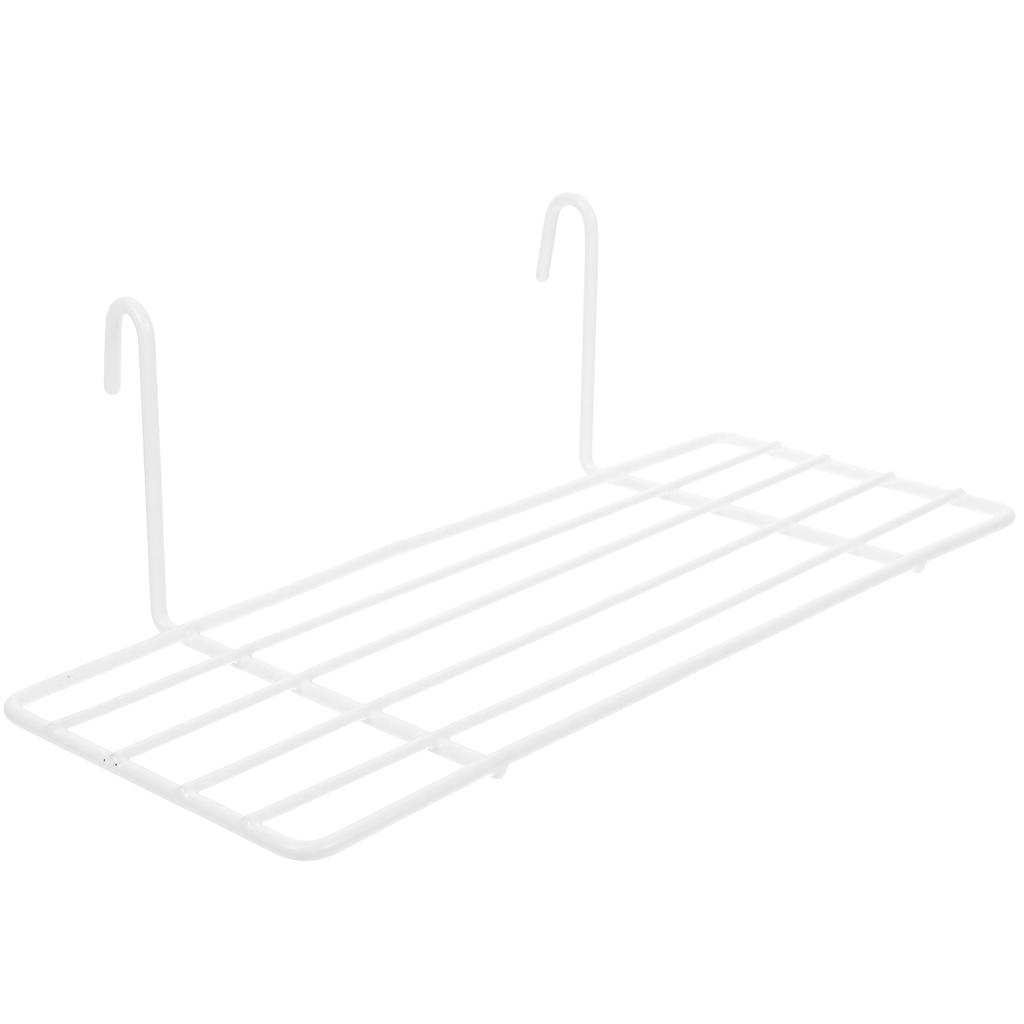 Photo Wall Hanging Holder Grid Art Hooks Accessory Basket for Wire Shelves Storage Panel Black Accessories Baskets