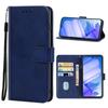 For TECNO Pova Neo 2 4G Calf Texture Leather Phone Wallet Case Stand Phone Cover with Strap
