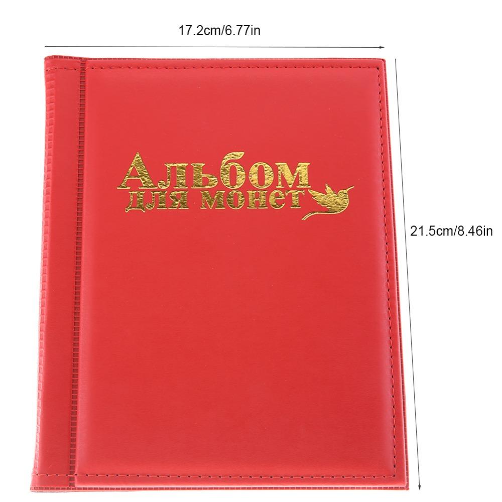 8.46 X 6.77 Inch Coin Collection Album 10 Pages Coin Collecting Book  Money Organization
