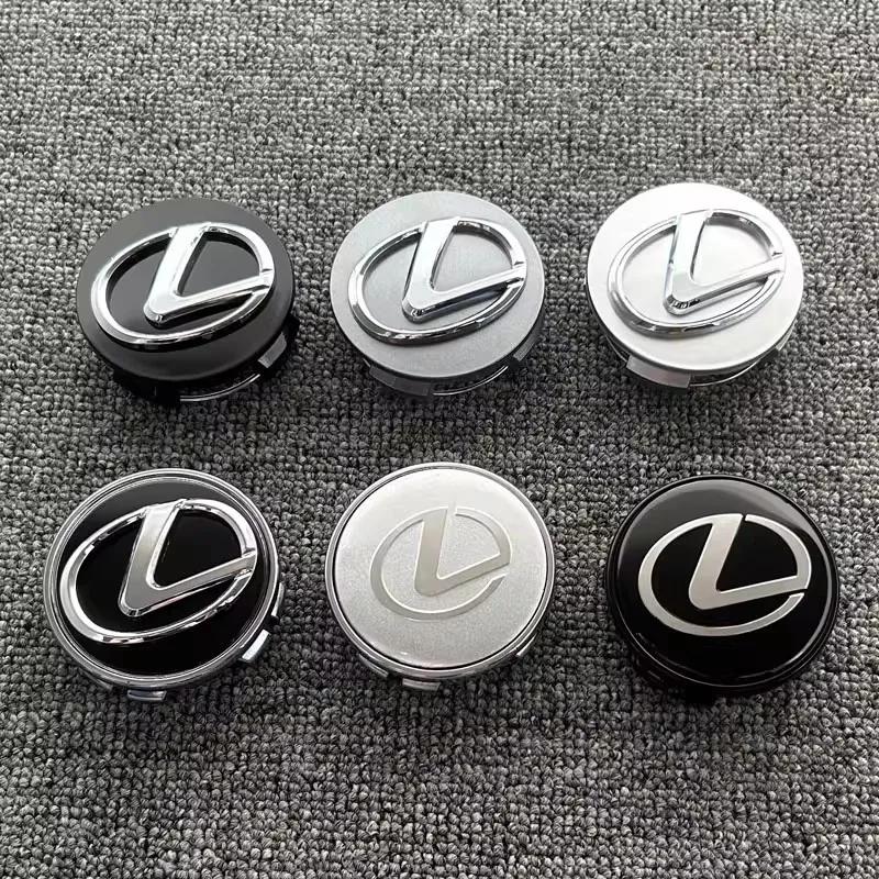 4ks 62mm Středová krytka náboje kola auta Znak Odznak Samolepka na kolo Pro Lexus GS IS LS500h ES260 ES300h RX350h NX260 UX260 LM LC
