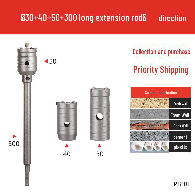 

60 мм сухое сверло для бетона, открыватель отверстий для электрического молотка