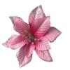 Stunning Red Gold Christmas Flower Decoration For Festive Holiday Decor