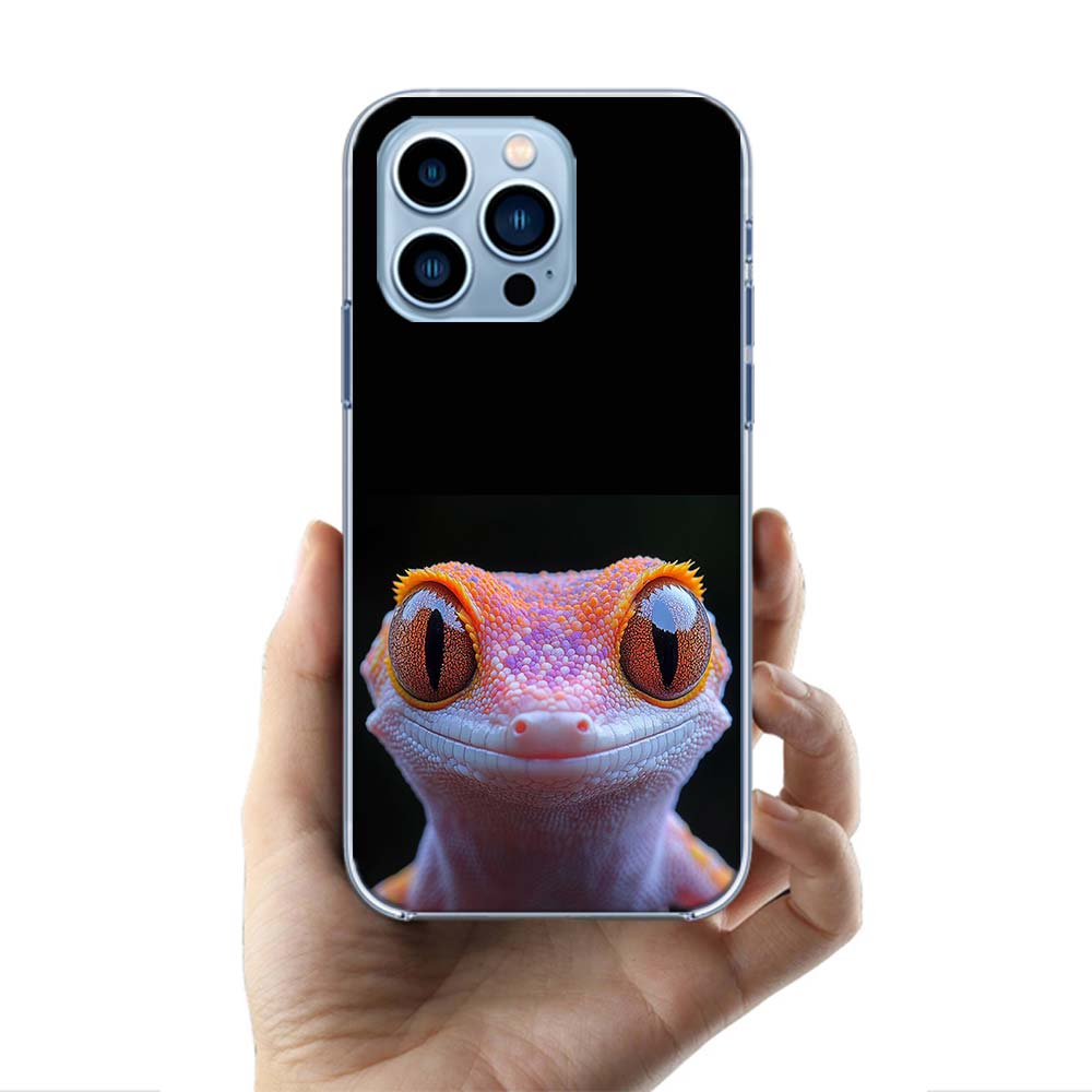 Lizards and Geckos Have Big Eyes Cases Phone Case For Iphone 17E 16E 17 Air 16 Pro Max 15 Pro 14 Plus 11 13 12 Mini Cover Cases