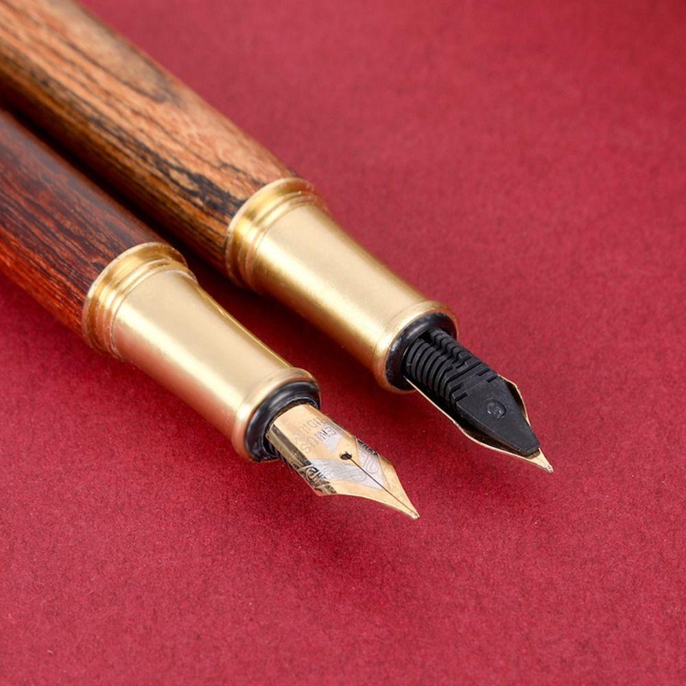 Metal Brass Pocket Pen Mini Gel Pen Fashion Signature Pen  Gifts
