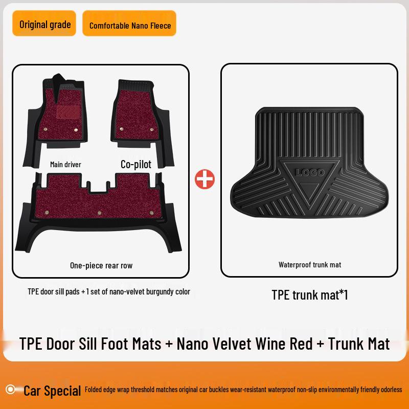 2026 Dongfeng Honda CRV TPE Waterproof Full Coverage Floor Mats