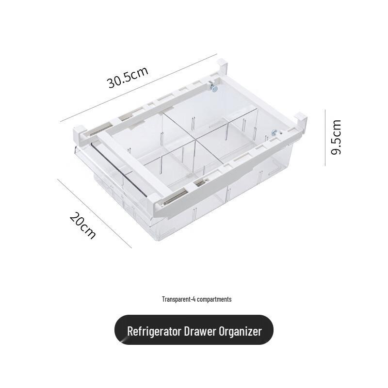 Transparent Refrigerator Drawer Egg Holder