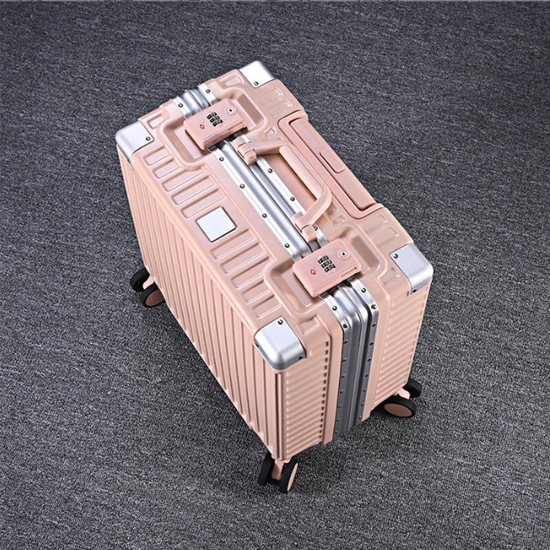 Xinyuesheng 18-inch Business Aluminum Frame Carry-on Suitcase