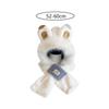 Windproof Scarf Cap Rabbit Ears Warm Cap Cute Plush Scarf Hat  Autumn Winter