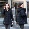Winter Cotton-padded Jacket for Women, Long, Fashionable, Loose Down Cotton Jacket, Warm Cotton-padded Jacket
