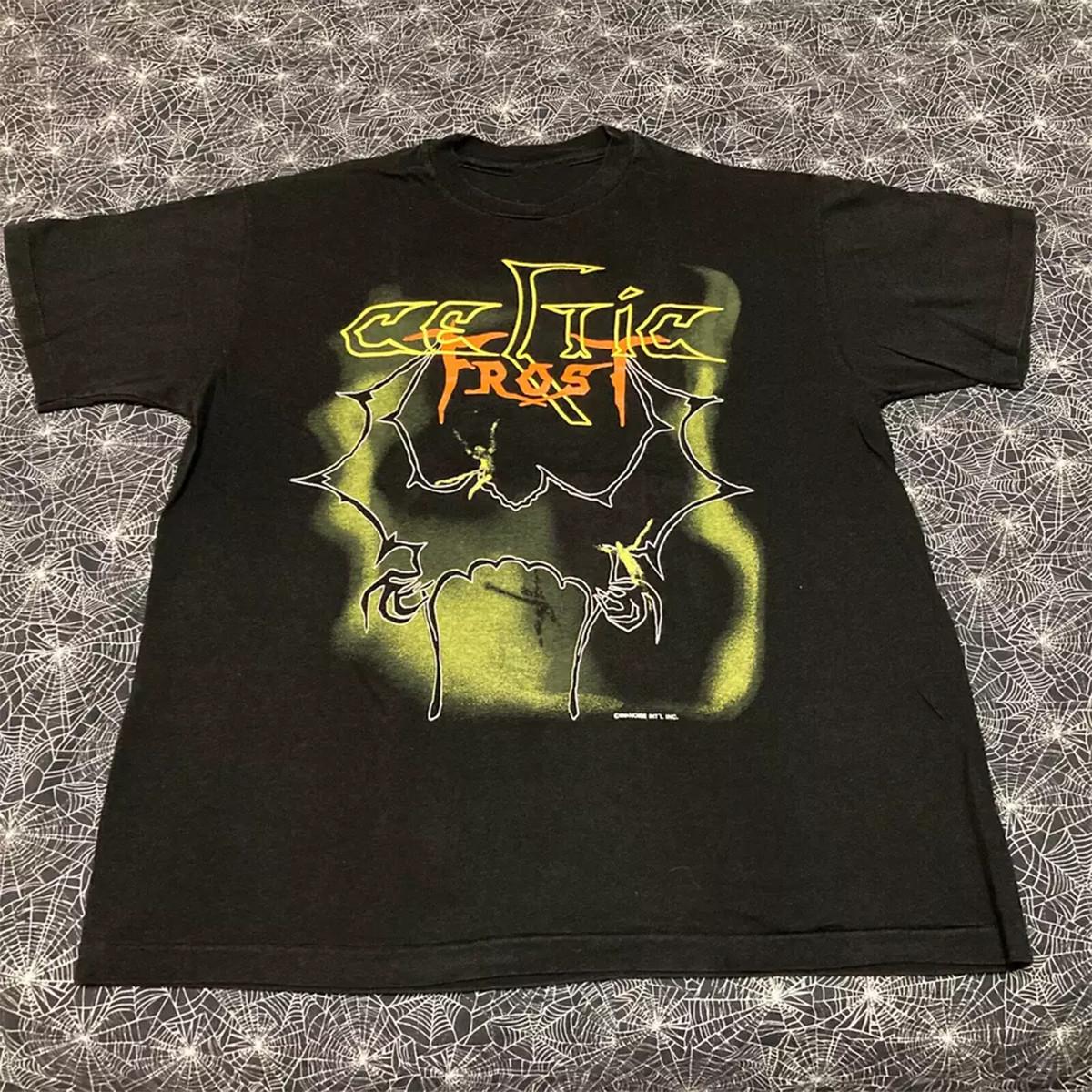 Celtic Frost Music Tour Black T-Shirt Cotton All Size Unisex XXXXL