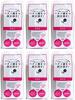 Set Fine Today AG Deo 24 Clear Shower Sheet Unscented X 6 Packs of Deodorant Sheets Sale N, (30 Sheets)