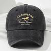 Printed Year of the Horse Hat Men's and Women's Baseball Caps Versatile Men's Hats Outdoor Peaked Hats Sun Hats