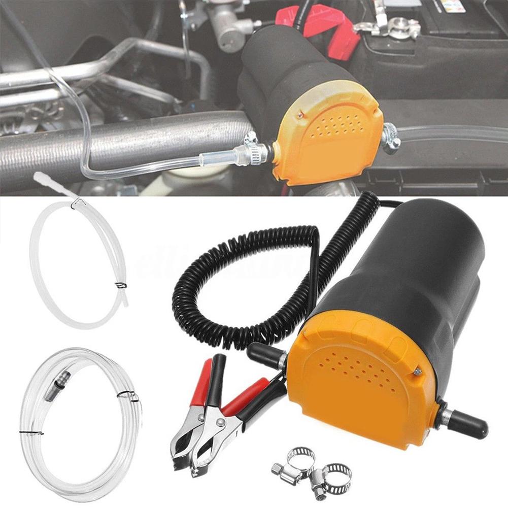 12V Car Oil Suction Pump Diesel Fluid Sump Extractor Scavenge Fuel Transfer Suction Boat Motorbike Electric Car Oil Pump