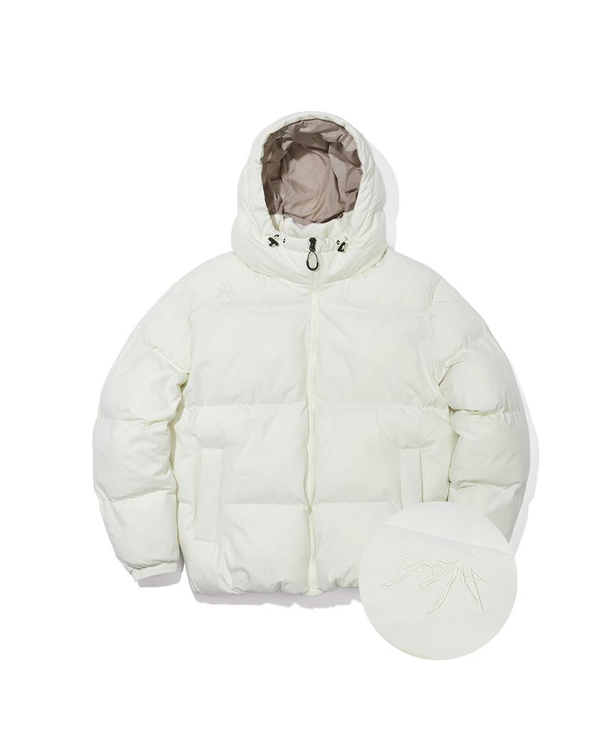 Selfish Goodwell Short Padded Jacket (Ivory) (S233Jp01)