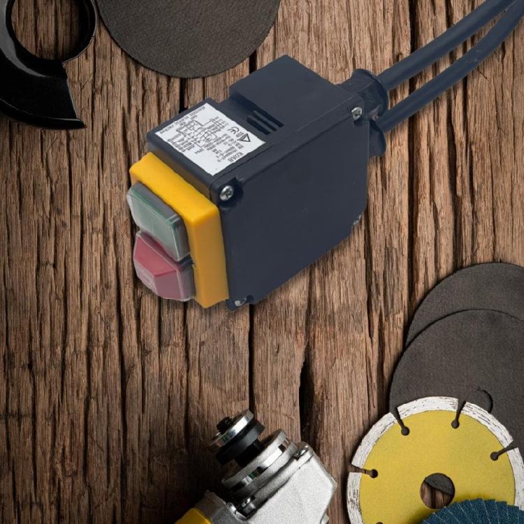 Industrieller Druckschalter Rastend Wasserdicht Elektromagnetischer Schalter Dreiphasenschalter für Motor Start Stopp Betrieb